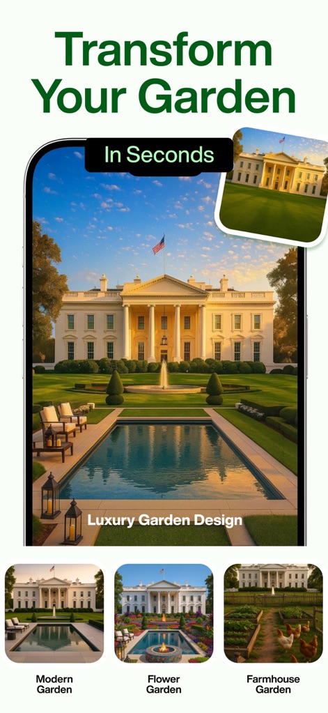 AI Garden Design: Landscape - Graphics & Design App | MWM
