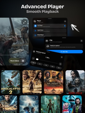 IPTV - Xtream Player iPad screenshot