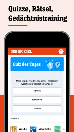Screenshot von DER SPIEGEL - Nachrichten auf dem iPhone 8