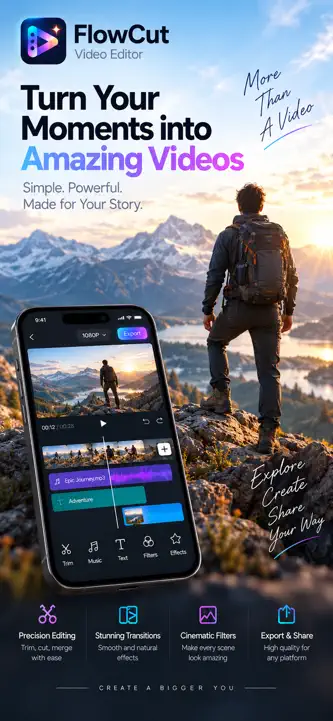 FlowCut - Video Editor & Maker screenshot 3