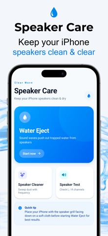 Water Eject & Cleaner Speaker Screenshot 1 of 4