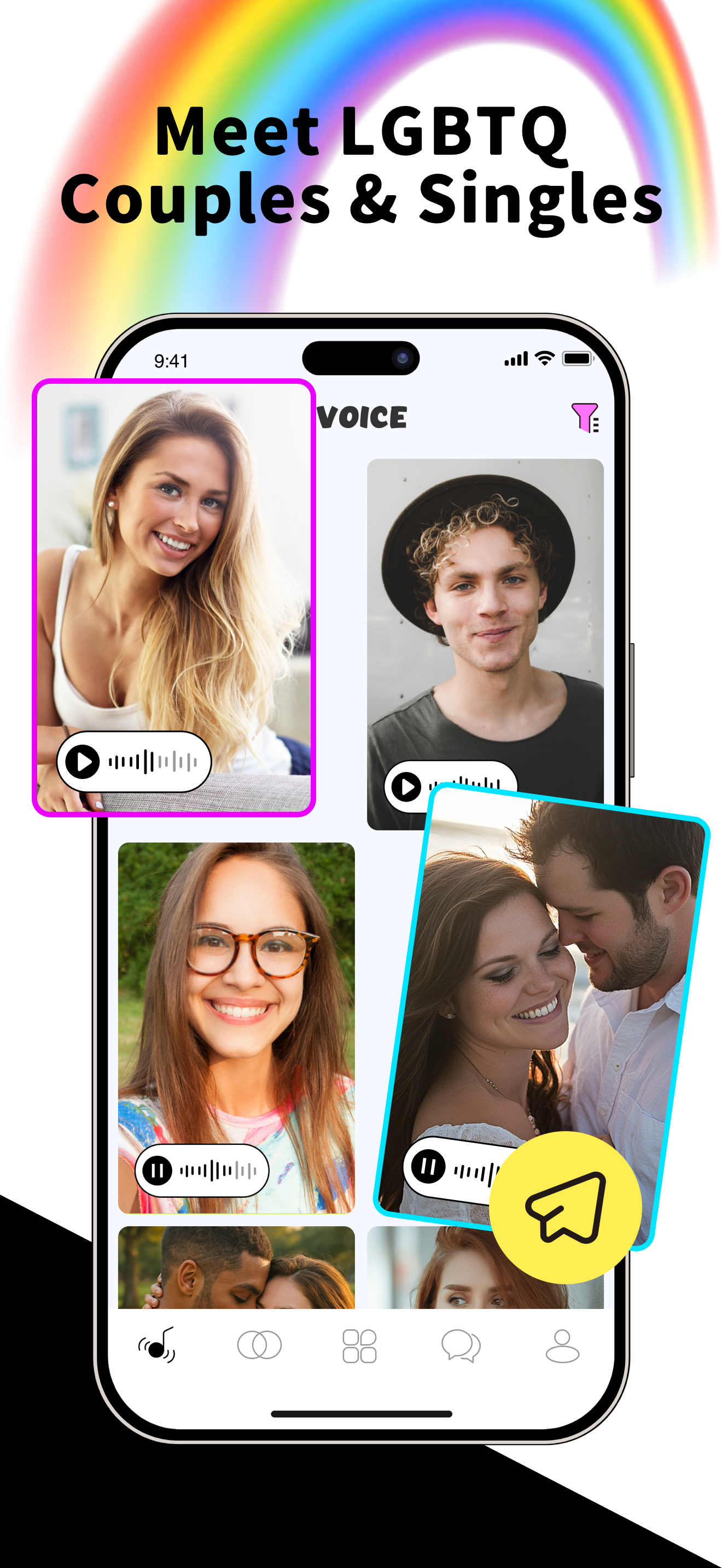 Bisexual Dating & Chat: BiHub screenshot 2
