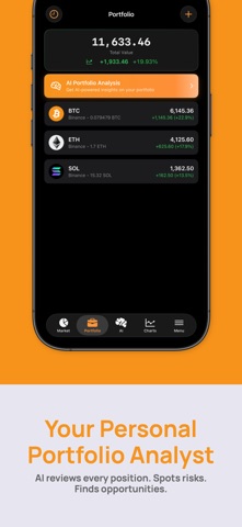 Crypto Analysis AI iPhone screenshot