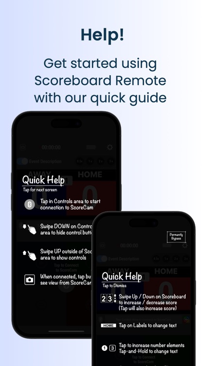 Scoreboard Remote for ScoreCam screenshot-7