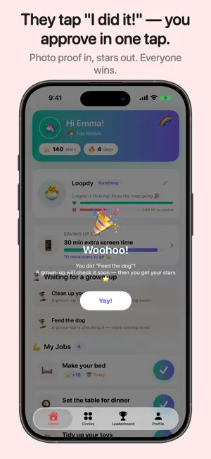 Loopd: Family Chores & Pet screenshot 3