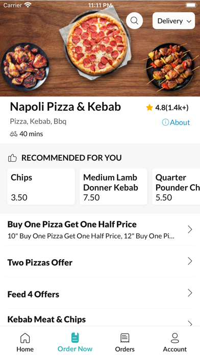Napoli Pizza & Kebab Screenshot