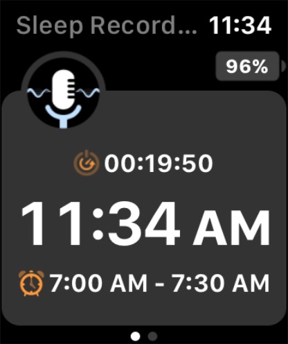 Sleep Record... 11:34