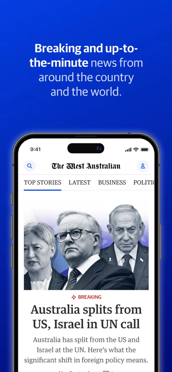 Screenshot #1 pour The West Australian