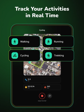 Step Walk Tracker Dailly iPad screenshot