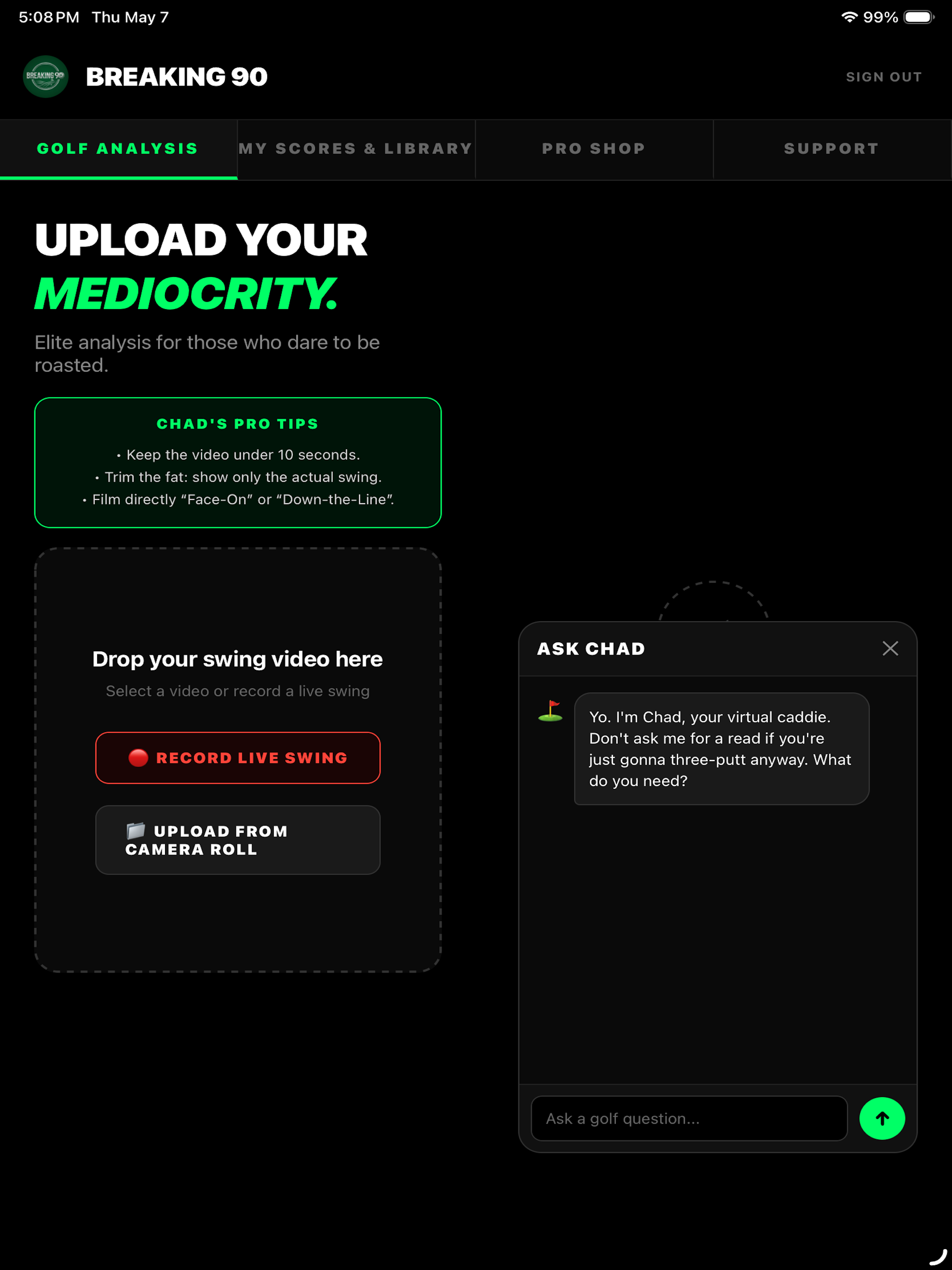 Breaking 90 (b3d30d) screenshot 6