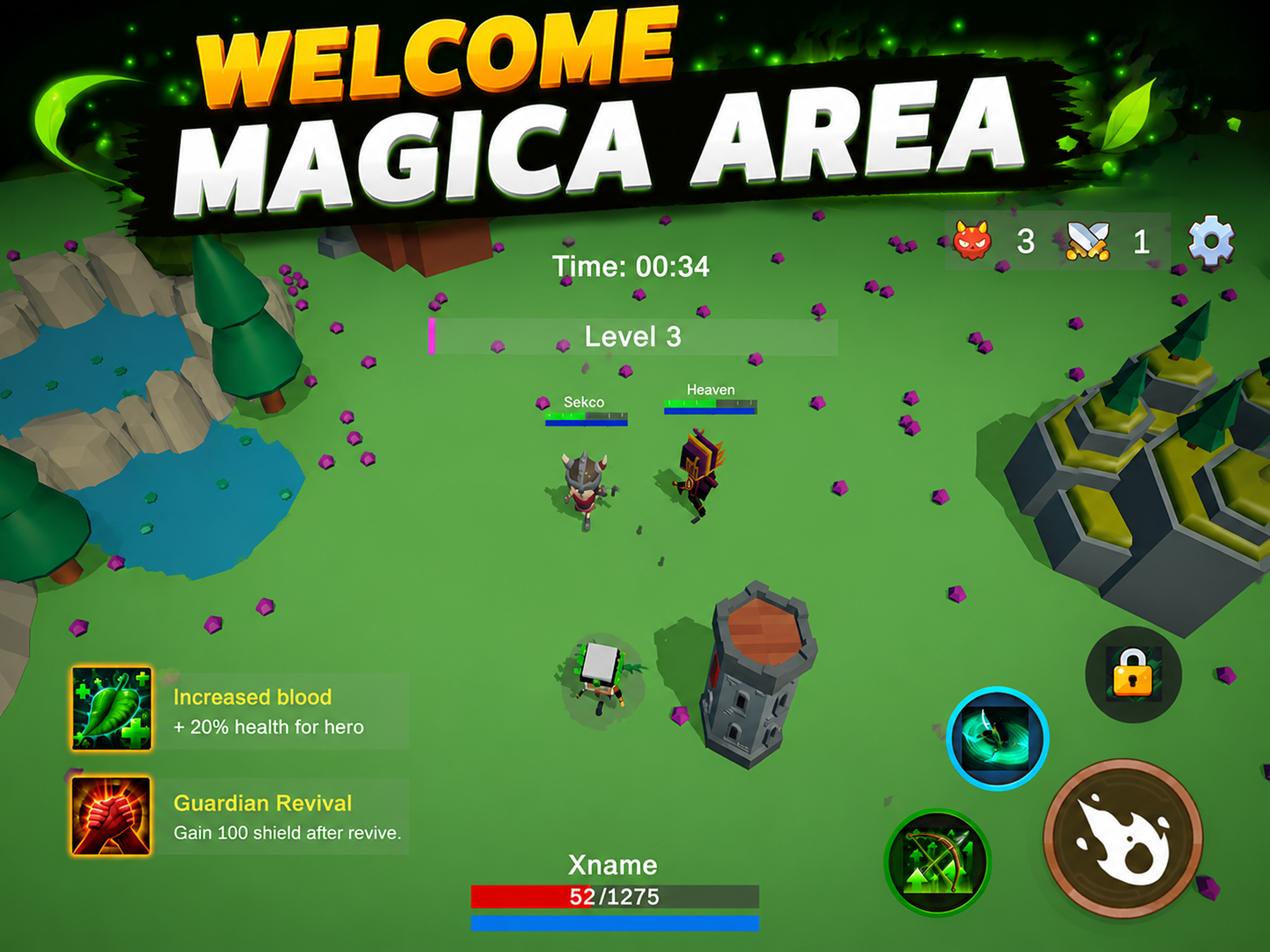 Magica Clash: IO Survivor RPG screenshot 14