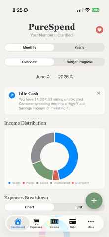 PureSpend: Smart Budgeting screenshot