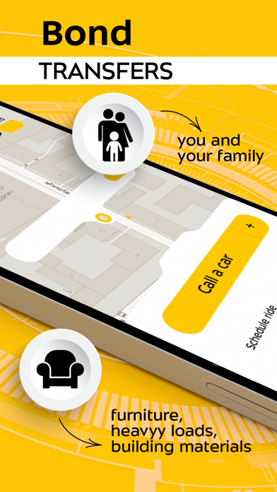Bond: Taxi and Food Delivery Screenshot