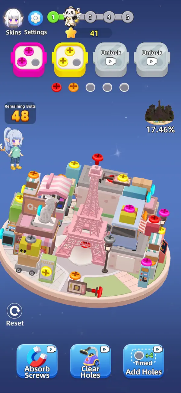 #2. Screw Crush (iOS) By: WindGames Limited