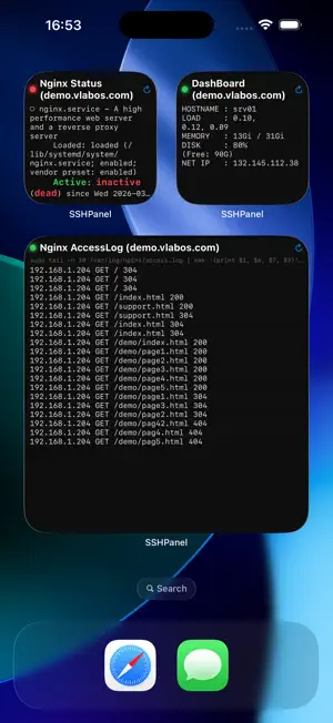 SSHPanel: SSH & Server Admin screenshot 2