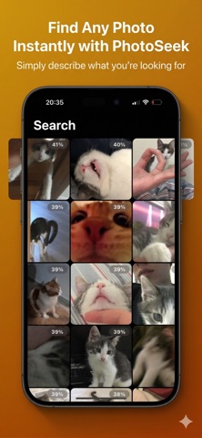 PhotoSeek: Search Your Library iPhone screenshot