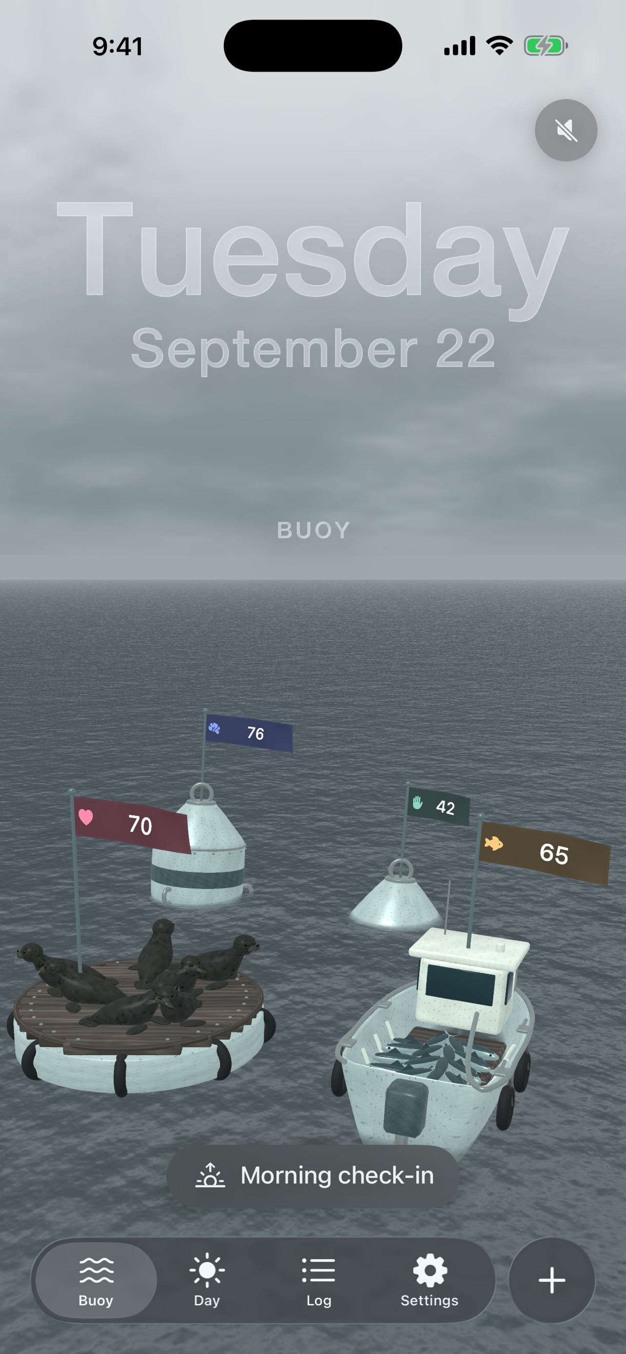 Screenshot 1 of Buoy: Energy Time Tracker