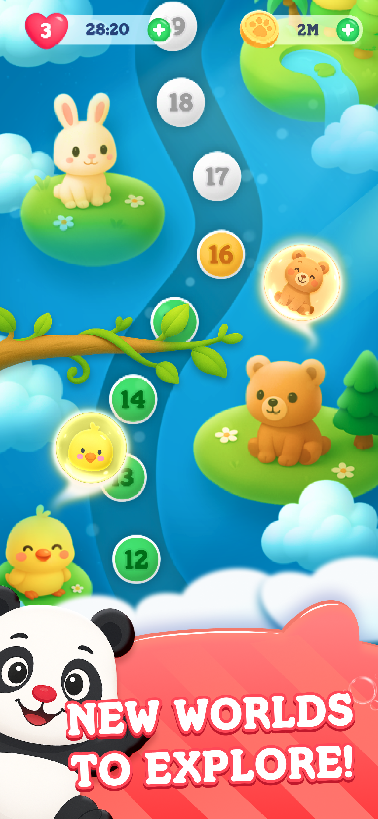 Bubbles Farm: Merge Puzzle screenshot 4