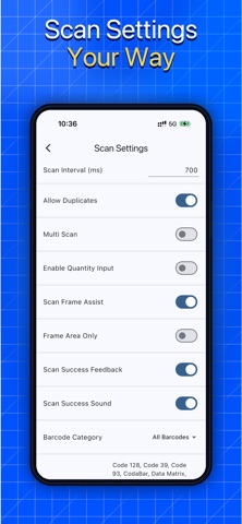 EasyCode Scanner: QR & Barcode Screenshot 7 of 7