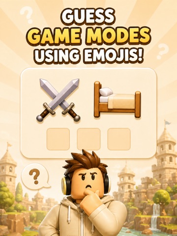 Emoji Quiz Game for Roblox iPad screenshot
