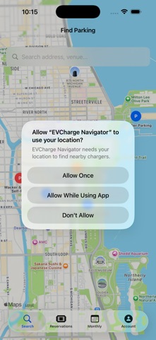 ParkFast - CarPlay Parking iPhone screenshot