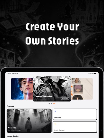 PIU: Comic & Manga Maker iPad screenshot