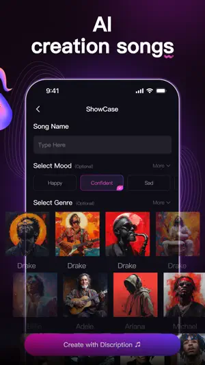 Musent: AI Songs & Music Maker screenshot 3