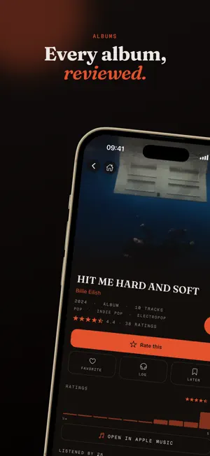 Riffiter: Rate & Log Music screenshot 2