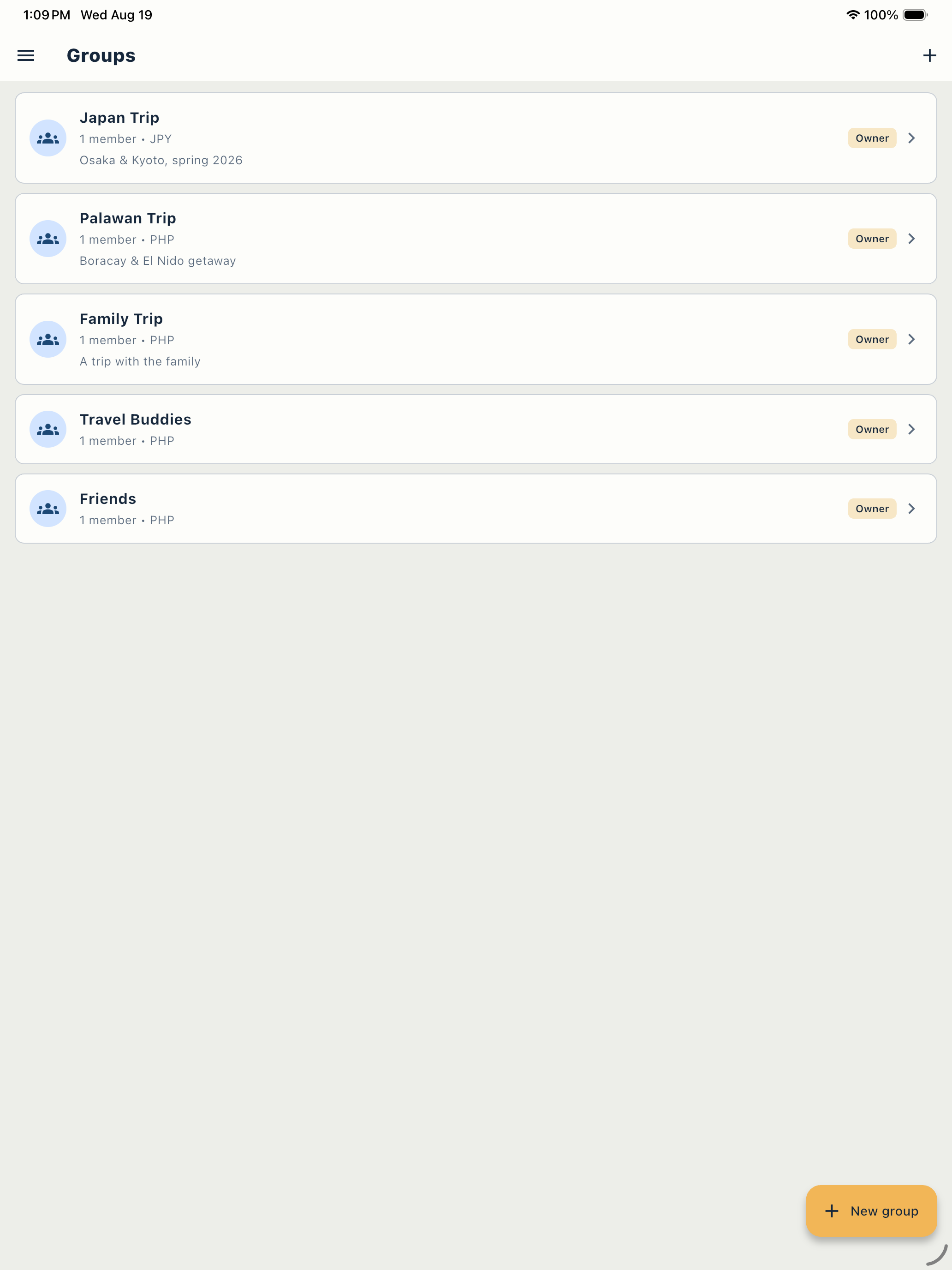 NextBill: Split Bills screenshot 5