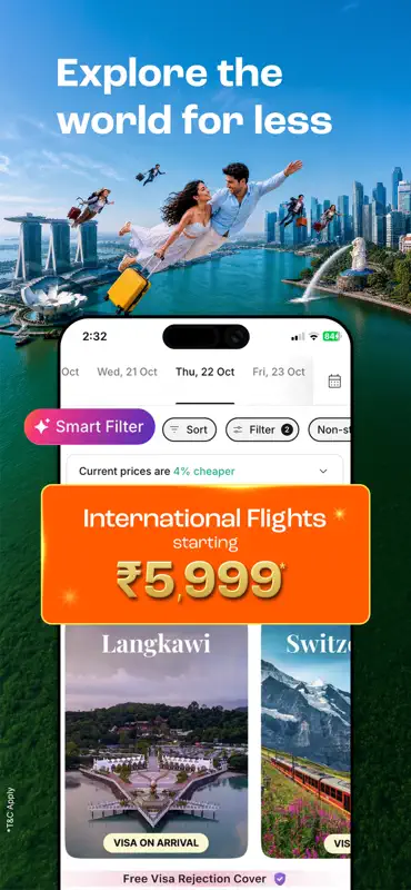 Cleartrip Flights, Hotels, Bus screenshot 3 of 8