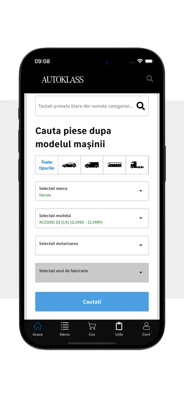 Screenshot #1 pour Autoklass Piese