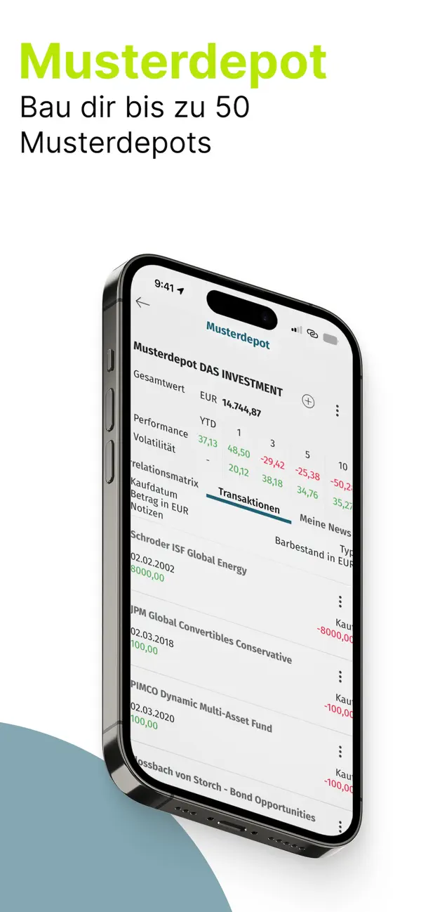 Screenshot #3 pour Fonds-Analyse