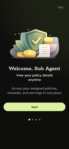 BimaGrow: Sub Agent Insurance iPhone screenshot
