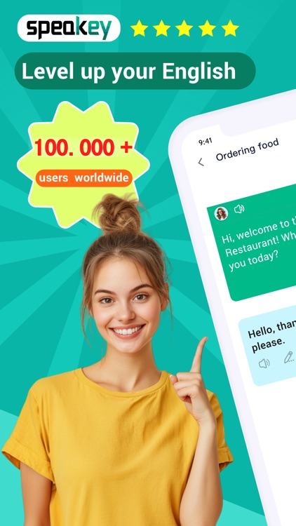 SPEAKEY - Speak English AI