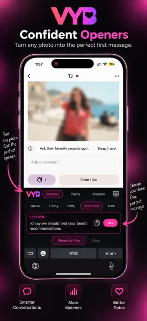 VYB - AI Dating Coach screenshot 4