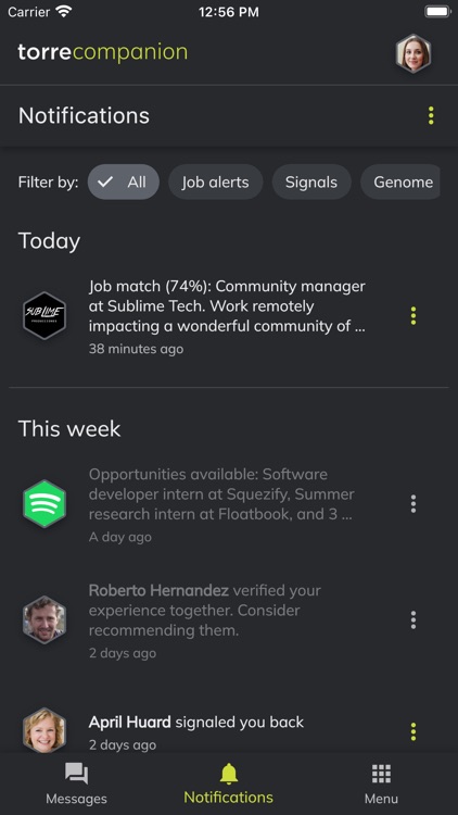 Torre Messenger screenshot-3