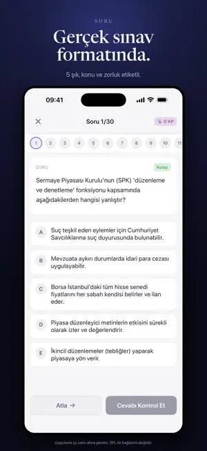 FinLisans-SPK Lisans Hazırlık screenshot 4