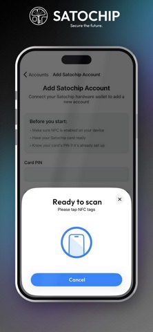 Satochip Connect Screenshot 6 of 9