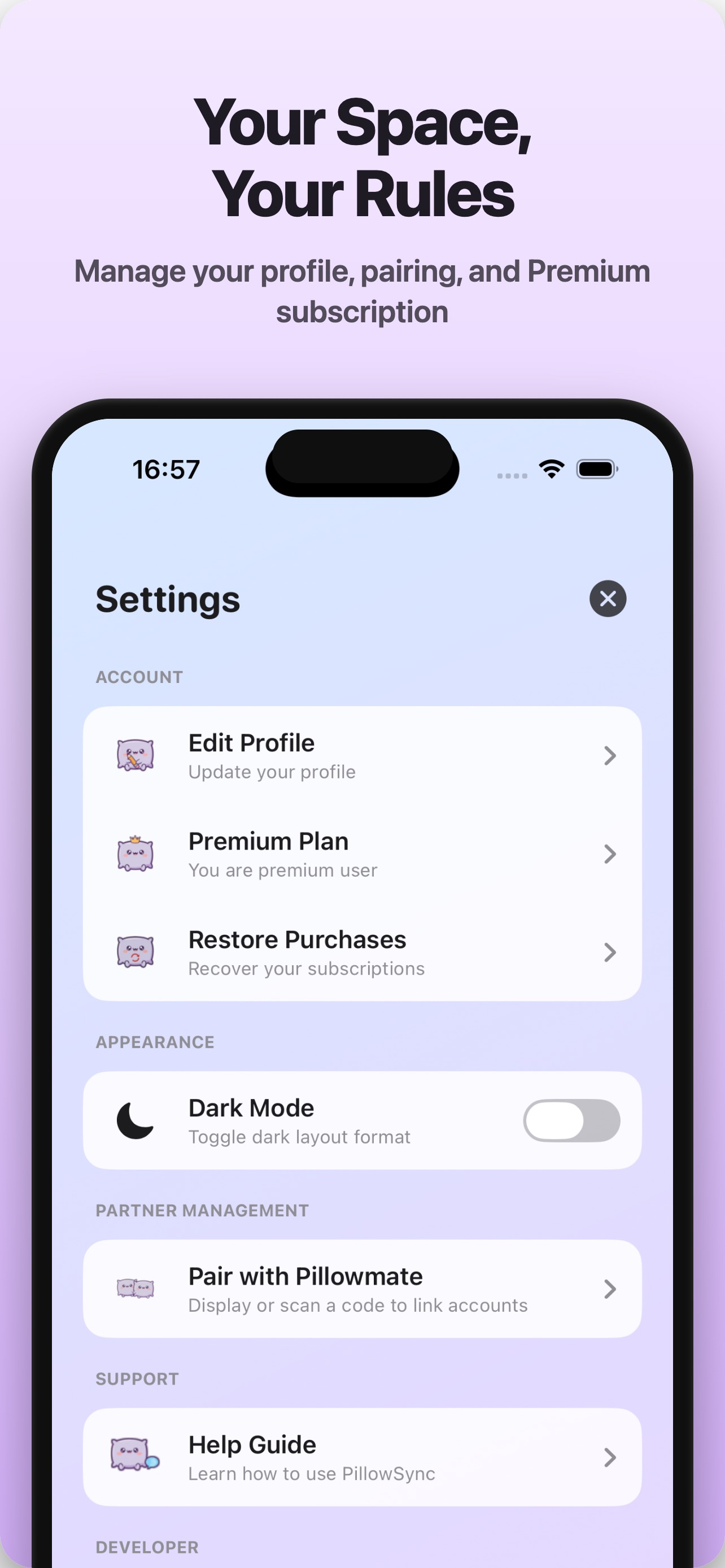 PillowSync: Intimacy Compass screenshot 8