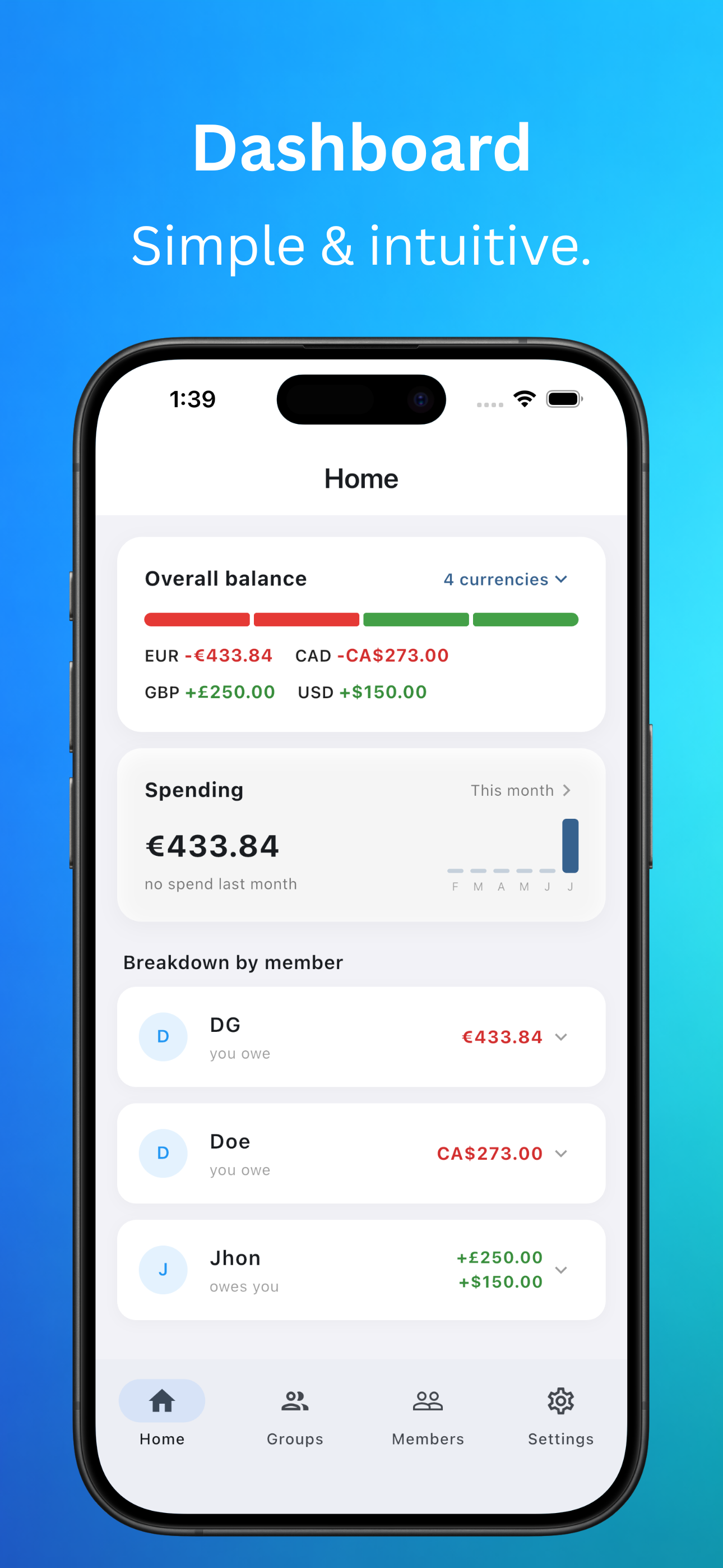 GroupXpense - Split Bill screenshot 4