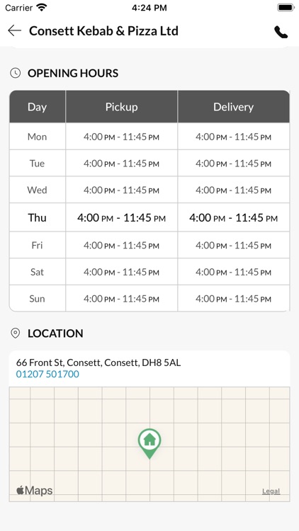 Consett Kebab & Pizza Ltd screenshot-4