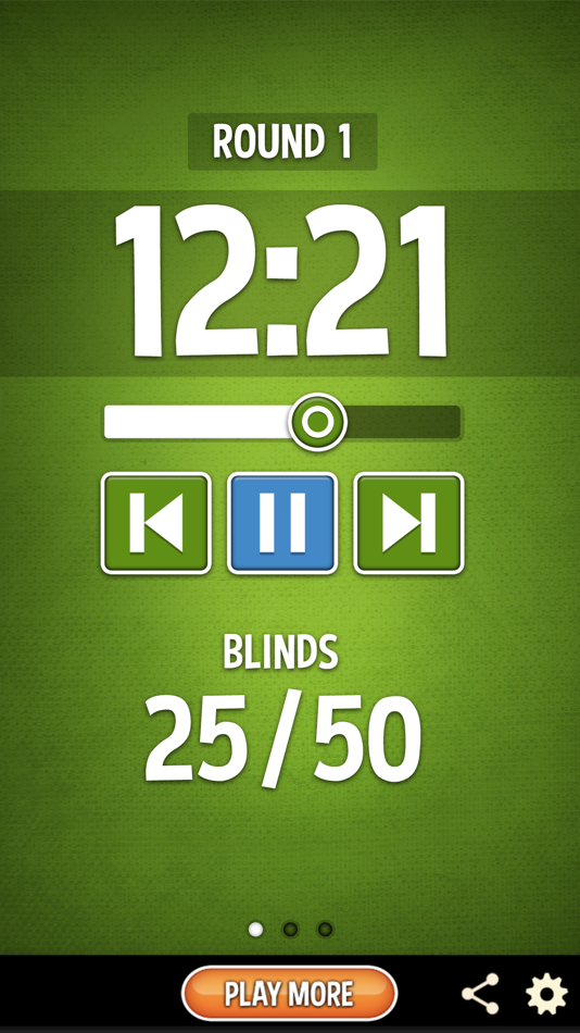 Poker Blind Timer - Offline - 1.5.0 - (iOS)