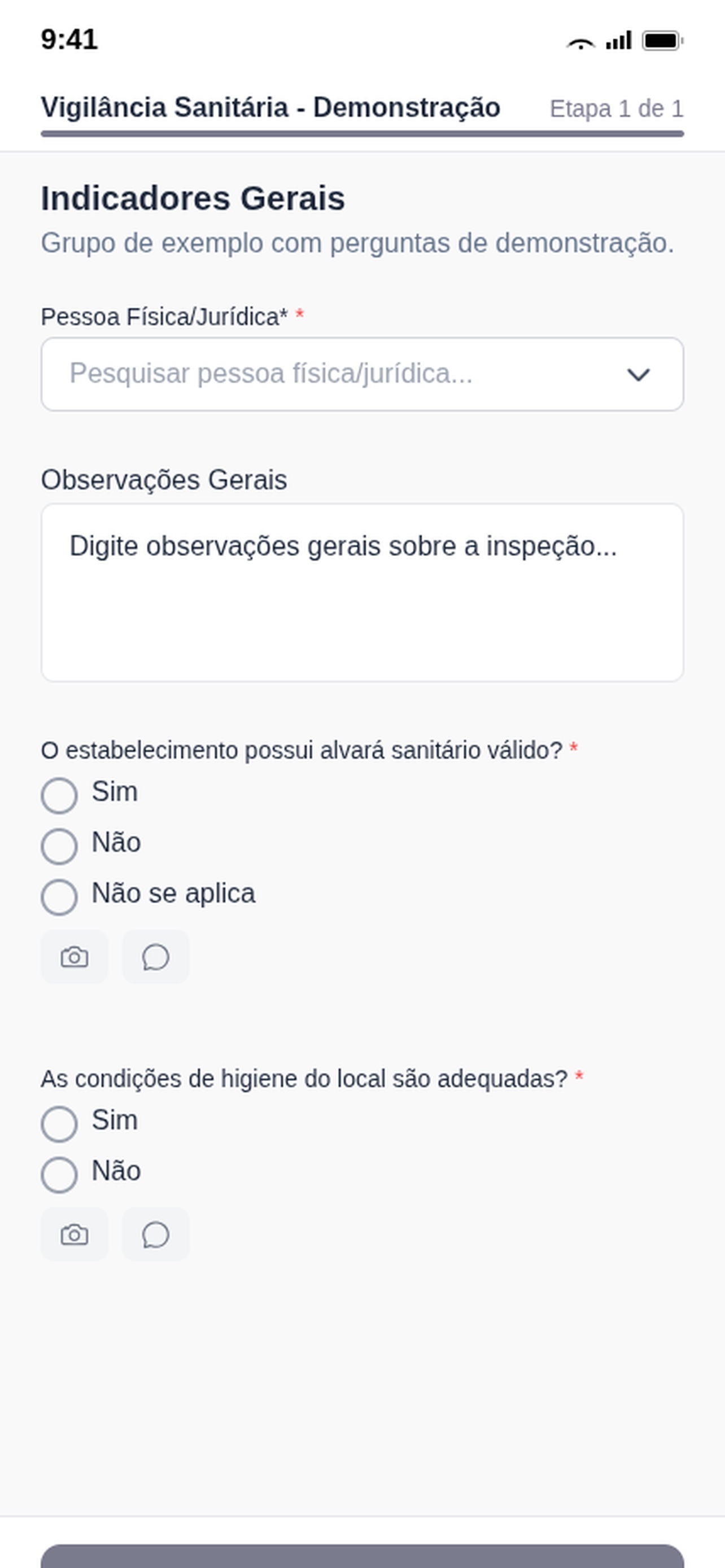 Screenshot 3 of VISA Inspeções