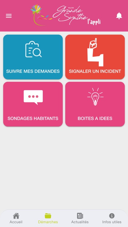 Grande-Synthe, l'appli