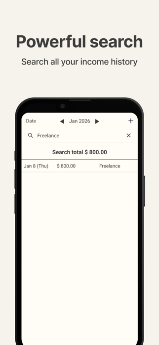 IncomeMon - Income Tracker Screenshot 4 of 4