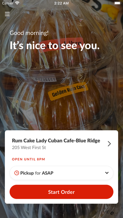 Rum Cake Lady iPhone screenshot 2 - Food & Drink app