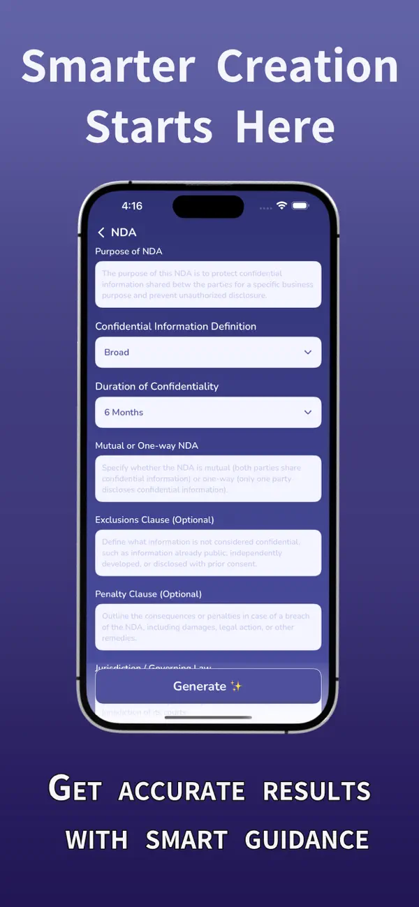 Screenshot #3 pour AI Legal Help & Advisor