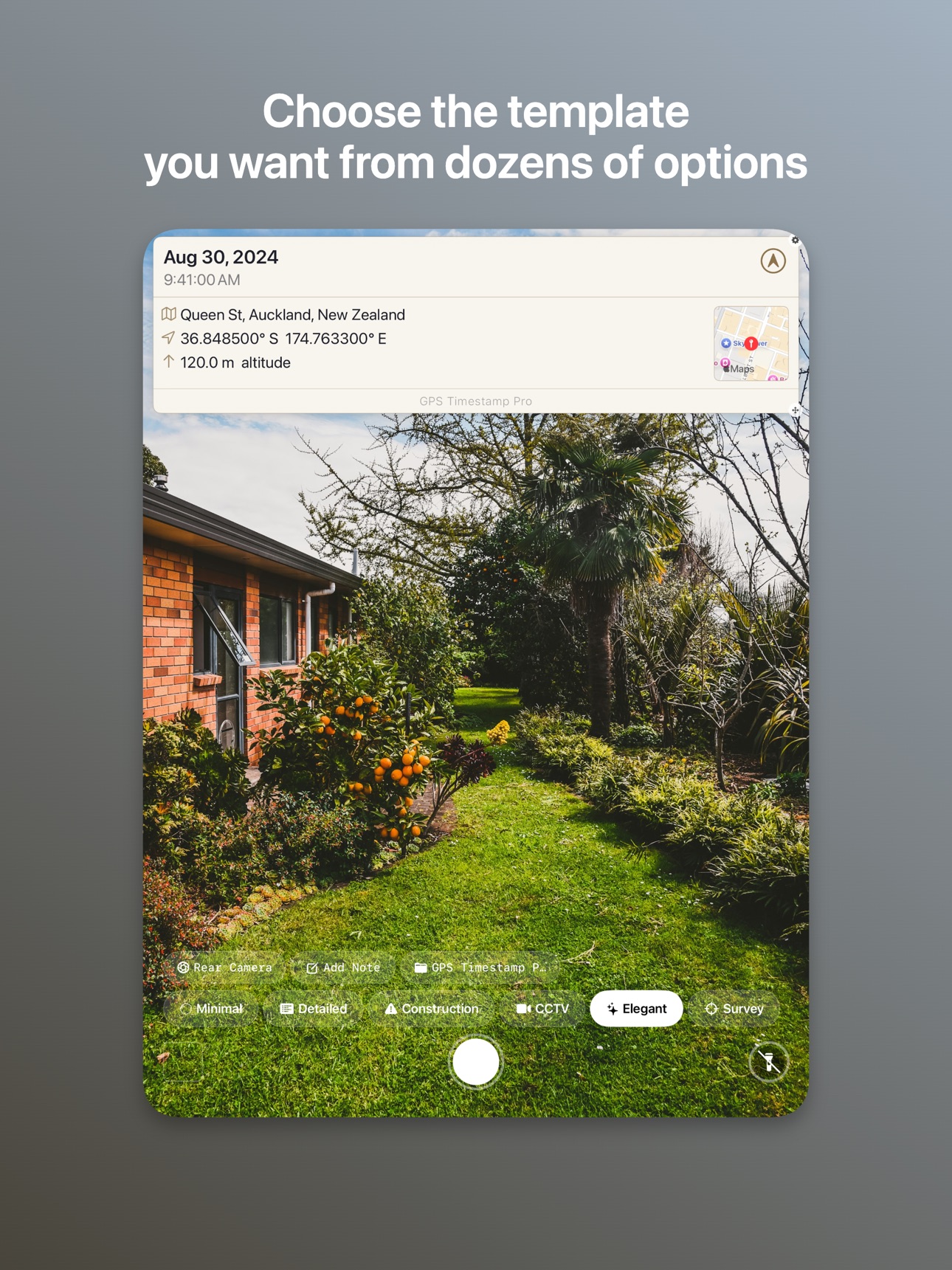 Screenshot 8 of GPS Timestamp Pro: Camera