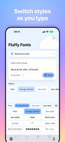 Fluffy Fonts screenshot 2