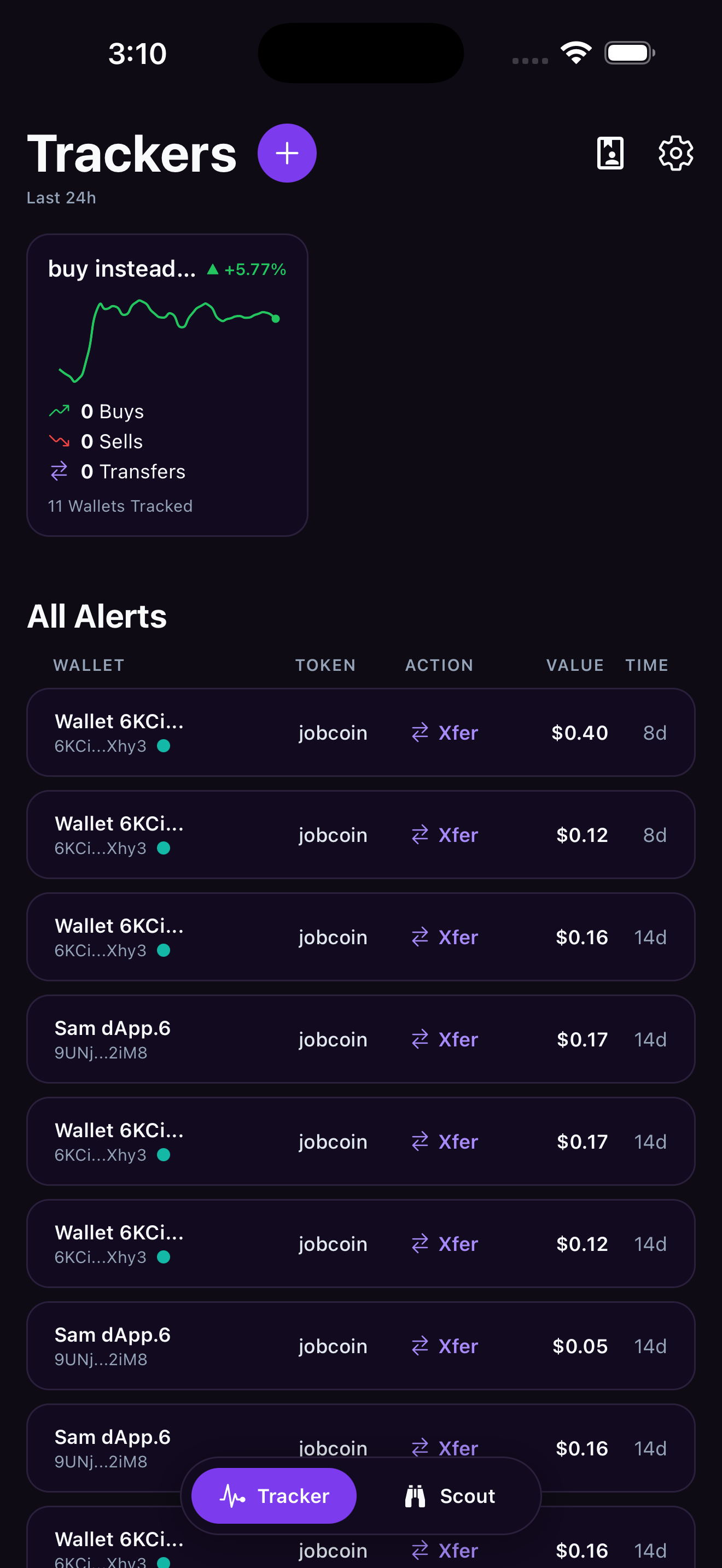 Wallet Sleuth screenshot 4